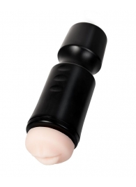 Мастурбатор-ротик A-Toys в черной колбе - A-toys - в Ярославле купить с доставкой
