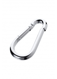 Серебристый карабин TOYFA Metal - ToyFa - купить с доставкой в Ярославле