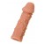 Телесная реалистичная насадка KOKOS Extreme Sleeve 06 с дополнительной стимуляцией - 12,7 см. - KOKOS - в Ярославле купить с доставкой