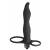 Черная вибронасадка для двойного проникновения Flirtini - 15,9 см. - Lola Games - купить с доставкой в Ярославле