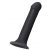Черный фаллос на присоске Silicone Bendable Dildo L - 19 см. - Strap-on-me - купить с доставкой в Ярославле