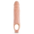 Телесный реалистичный фаллоудлинитель 9 Inch Silicone Cock Sheath Penis Extender - 22,86 см. - Blush Novelties - в Ярославле купить с доставкой