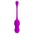 Лиловые вагинальные шарики с возвратно-поступательными движениями Callie - Baile
