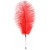 Красное страусовое пёрышко - ToyFa - купить с доставкой в Ярославле