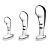 Набор из 3 стальных стимуляторов простаты Stainless Steel P-spot Training Set - b-Vibe - в Ярославле купить с доставкой