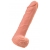 Телесная удлиняющая фаллическая насадка - 16 см. - ToyFa - в Ярославле купить с доставкой
