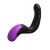 Черно-фиолетовый вибромассажёр простаты Hyper-Pulse P-Spot Massager - Pipedream - в Ярославле купить с доставкой