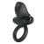 Черное эрекционное кольцо с вибрацией Adrien - Baile - в Ярославле купить с доставкой