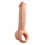 Телесная насадка-удлинитель Thrive 8.75 Inch Realistic Penis Extender Sleeve - 22,2 см. - Blush Novelties - в Ярославле купить с доставкой