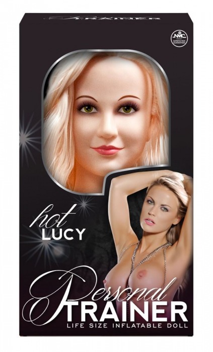 Надувная кукла с вибрацией и 2 любовными отверстиями Hot Lucy Lifesize Love Doll - NMC - в Ярославле купить с доставкой