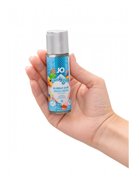 Смазка на водной основе Candy Shop Bubblegum с ароматом жвачки - 60 мл. - System JO - купить с доставкой в Ярославле