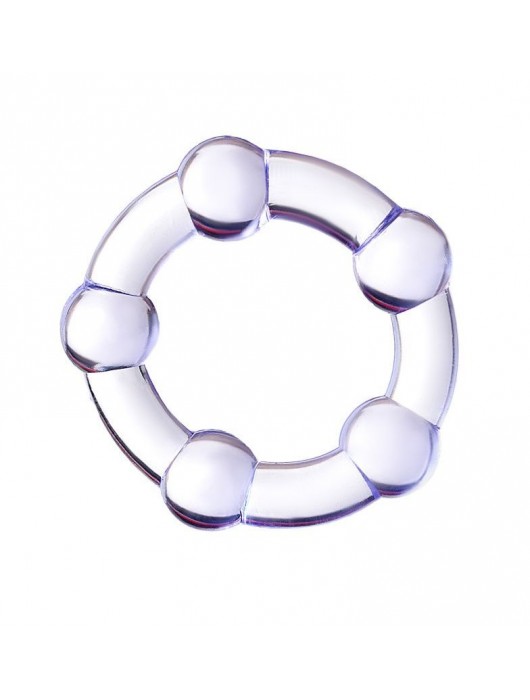 Фиолетовое эрекционное кольцо A-Toys - A-toys - в Ярославле купить с доставкой