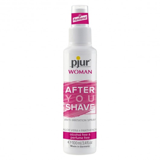 Спрей после бритья pjur WOMAN After You Shave Spray - 100 мл. - Pjur - купить с доставкой в Ярославле