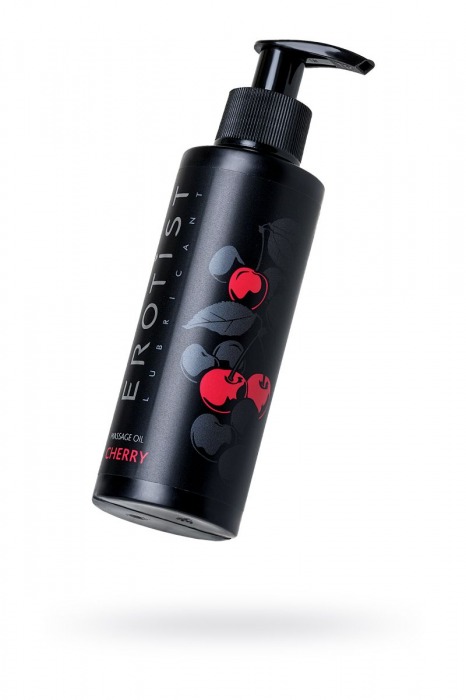 Массажное масло Erotist CHERRY с ароматом вишни - 150 мл. - Erotist Lubricants - купить с доставкой в Ярославле
