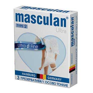 Ультратонкие презервативы Masculan Ultra Fine с обильной смазкой - 3 шт. - Masculan - купить с доставкой в Ярославле