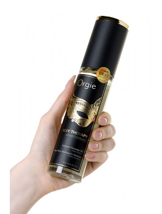 Минеральное массажное масло Orgie Sexy Therapy Afrodisiac - 200 мл. - ORGIE - купить с доставкой в Ярославле