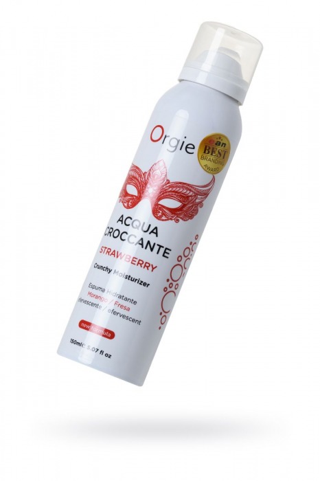 Шипучая увлажняющая пена для чувственного массажа Orgie Acqua Croccante - 150 мл. - ORGIE - купить с доставкой в Ярославле