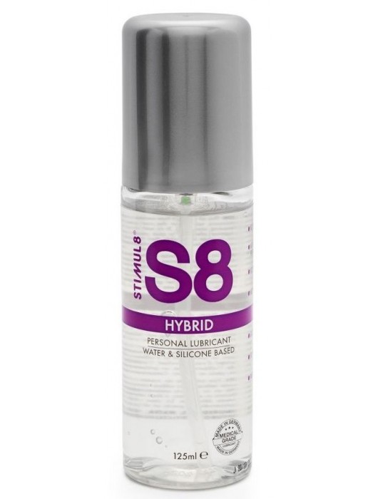 Интимная смазка на водно-силиконовой основе S8 Hybrid - 125 мл. - Stimul8 - купить с доставкой в Ярославле