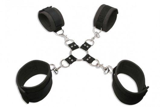Наручники и наножники с фиксацией Extreme Hog-Tie Kit - Pipedream - купить с доставкой в Ярославле