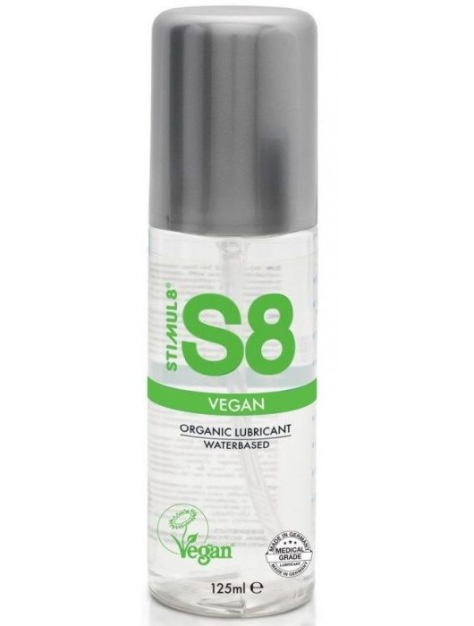 Веганский лубрикант на водной основе S8 Vegan Lube - 125 мл. - Stimul8 - купить с доставкой в Ярославле