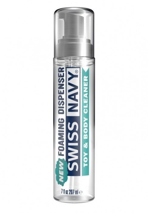 Очищающая пенка для игрушек и тела Swiss Navy Toy   Body Cleaner Foamer - 207 мл. - Swiss navy - купить с доставкой в Ярославле