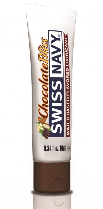 Лубрикант с ароматом шоколада Swiss Navy Chocolate Bliss Lube - 10 мл. - Swiss navy - купить с доставкой в Ярославле