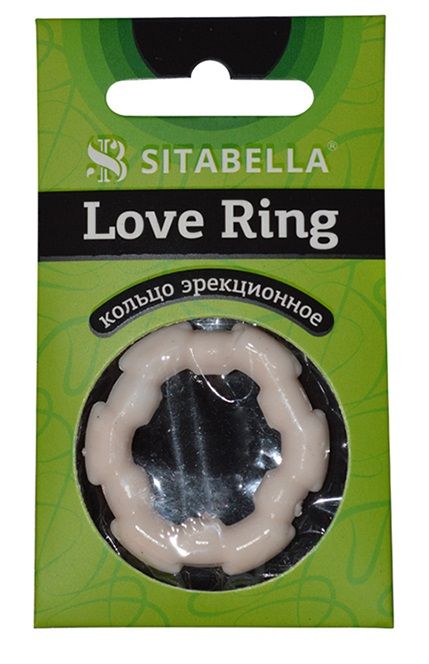 Фигурное эрекционное кольцо из киберкожи - Sitabella - в Ярославле купить с доставкой