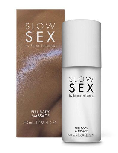 Массажный гель Slow Sex Full Body Massage - 50 мл. - Bijoux Indiscrets - купить с доставкой в Ярославле