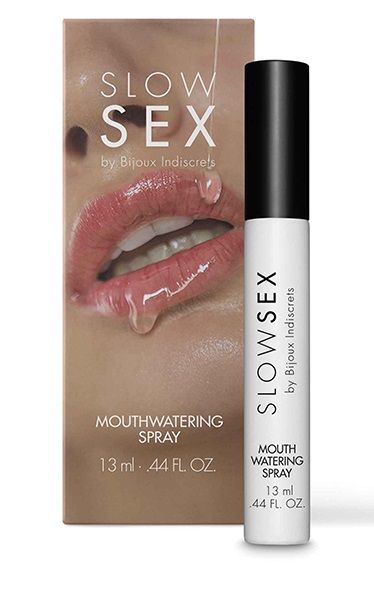 Спрей для усиления слюноотделения Slow Sex Mouthwatering Spray - 13 мл. - Bijoux Indiscrets - купить с доставкой в Ярославле