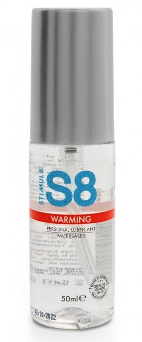 Cогревающий лубрикант на водной основе Stimul8 Warming Lube - 50 мл. - Stimul8 - купить с доставкой в Ярославле