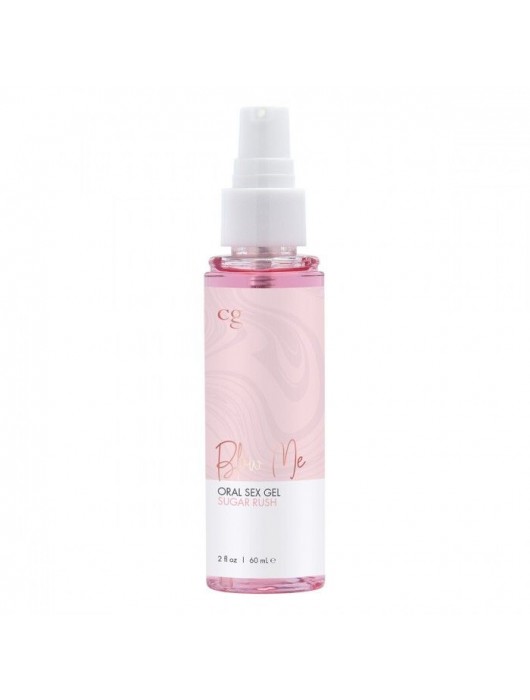Гель для орального секса Sugar Rush с ароматом сладкой ваты - 60 мл. - CG - купить с доставкой в Ярославле