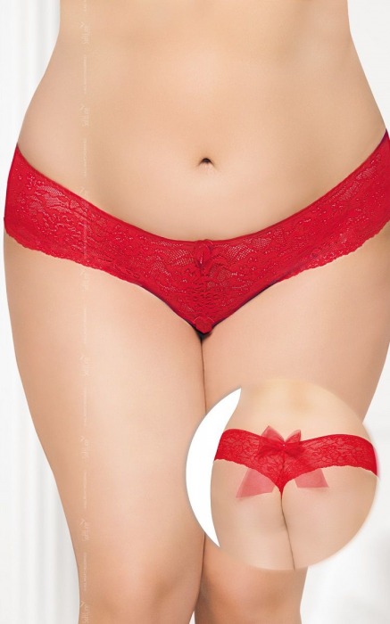 Прелестные трусики с доступом и бантиком - SoftLine купить с доставкой