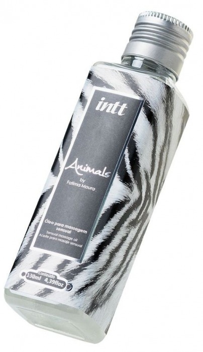 Массажное масло ANIMALS by Fatima Moura с возбуждающим эффектом - 130 мл. - INTT - купить с доставкой в Ярославле