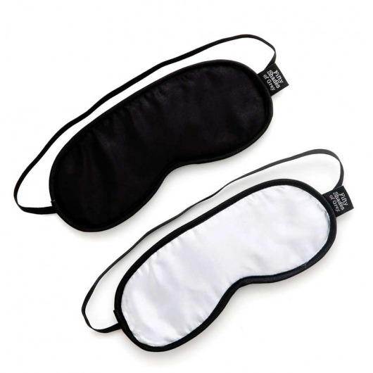 Набор из двух масок на глаза Soft Blindfold Twin Pack - Fifty Shades of Grey - купить с доставкой в Ярославле