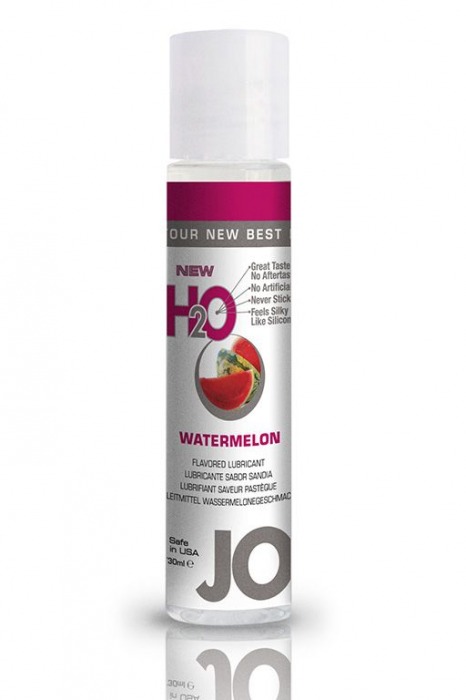 Лубрикант с ароматом арбуза JO Flavored Watermelon - 30 мл. - System JO - купить с доставкой в Ярославле