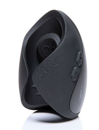 Черный инновационный мужской вибратор PULSE SOLO ESSENTIAL - Hot Octopuss - в Ярославле купить с доставкой