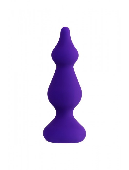 Фиолетовая анальная втулка Sholt - 10 см. - ToyFa