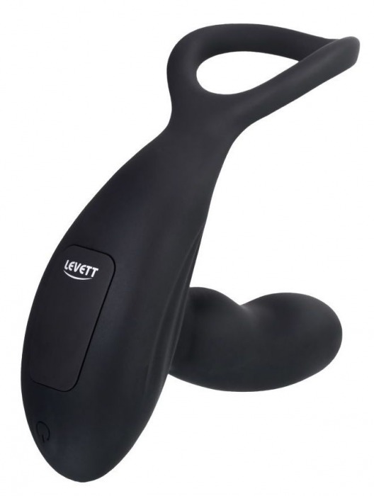 Черный стимулятор простаты Maud с вибрацией - Levett - в Ярославле купить с доставкой