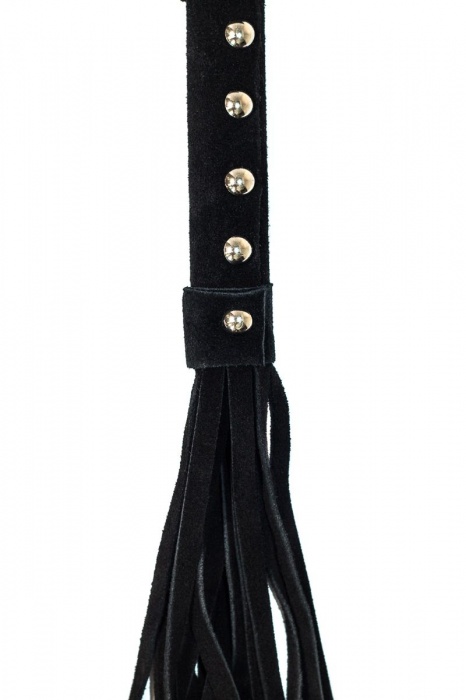 Черная плеть Fling - 27 см. - Lola Games - купить с доставкой в Ярославле