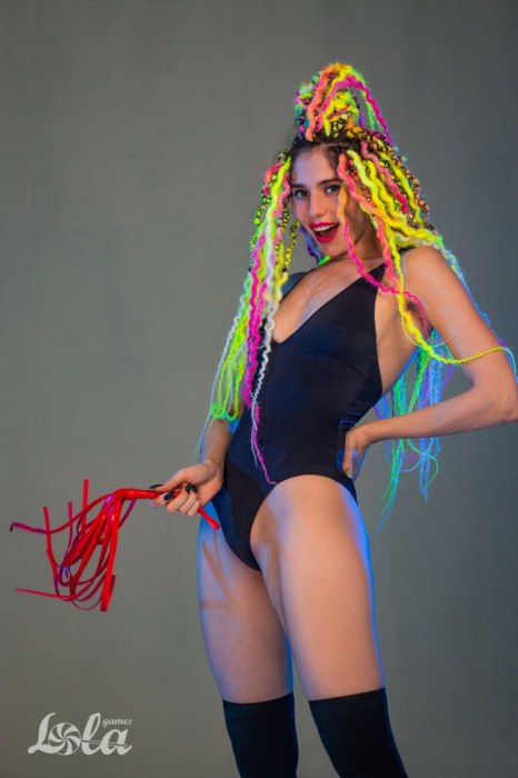 Красная плеть Party Hard Risque - 63,5 см. - Lola Games - купить с доставкой в Ярославле