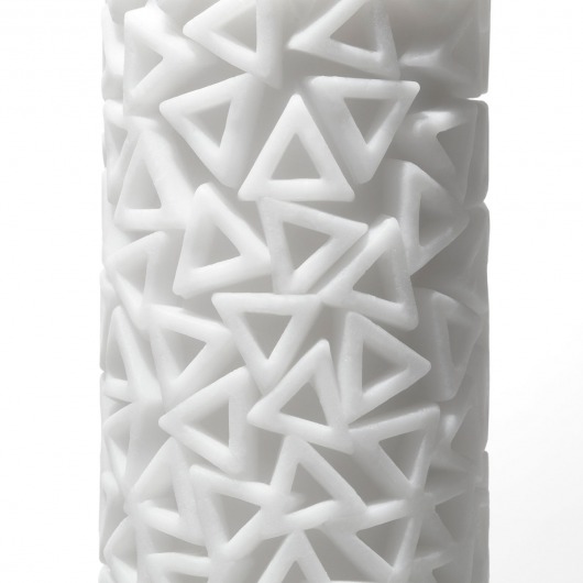 Белый 3D мастурбатор PILE - Tenga - в Ярославле купить с доставкой