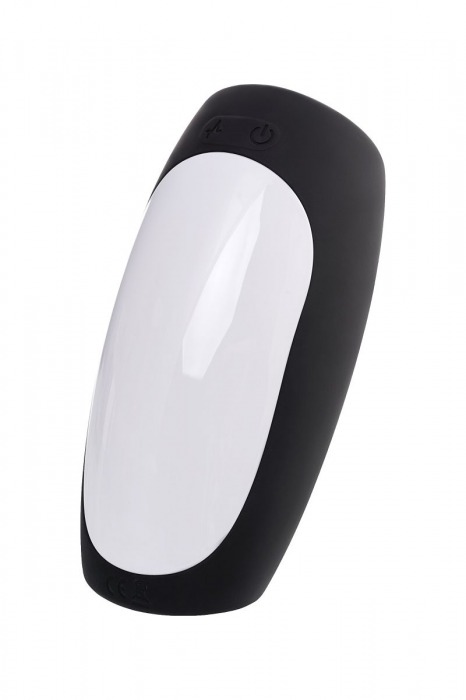 Черно-белый перезаряжаемый мастурбатор Erotist Hailstorm - Erotist Adult Toys - в Ярославле купить с доставкой