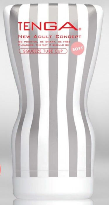 Мастурбатор TENGA Squeeze Tube Cup Soft - Tenga - в Ярославле купить с доставкой