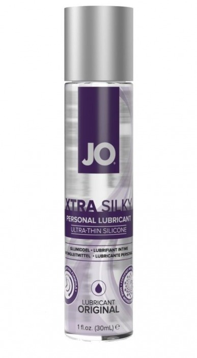 Лубрикант на силиконовой основе JO Xtra Silky - 30 мл. - System JO - купить с доставкой в Ярославле