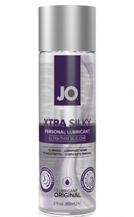 Лубрикант на силиконовой основе JO Xtra Silky - 60 мл. - System JO - купить с доставкой в Ярославле