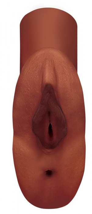 Коричневый мастурбатор Perfect Pussy Double Stroker - Pipedream - в Ярославле купить с доставкой