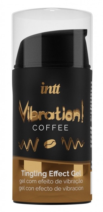 Жидкий интимный гель с эффектом вибрации Vibration! Coffee - 15 мл. - INTT - купить с доставкой в Ярославле