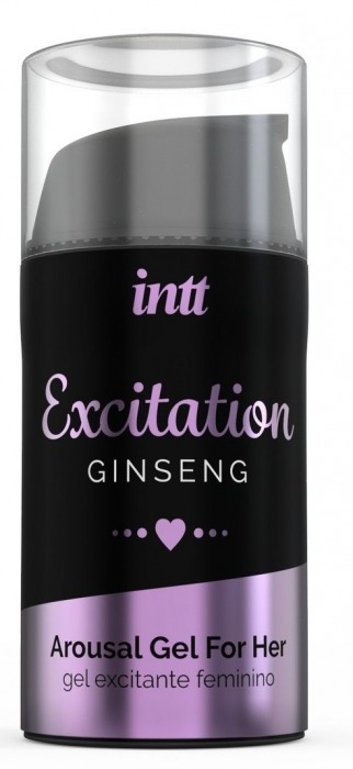 Женский возбуждающий интимный гель Excitation Ginseng - 15 мл. - INTT - купить с доставкой в Ярославле