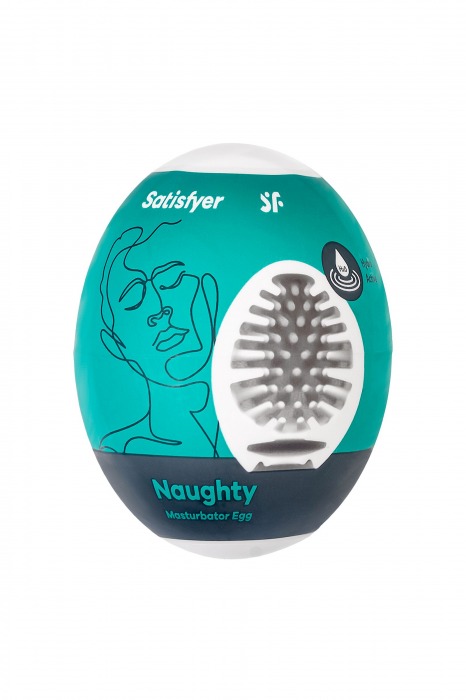 Мастурбатор-яйцо Satisfyer Naughty Mini Masturbator - Satisfyer - в Ярославле купить с доставкой