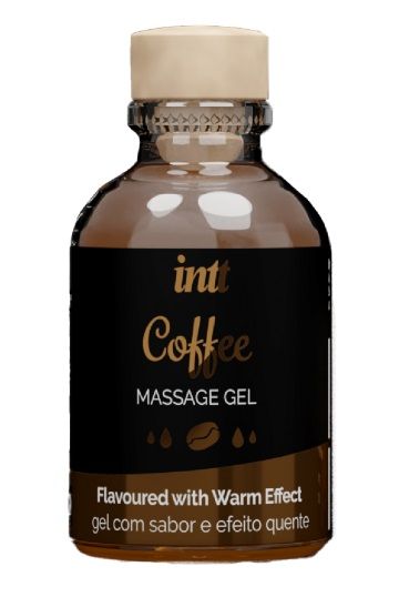 Массажный гель с согревающим эффектом Coffee - 30 мл. - INTT - купить с доставкой в Ярославле
